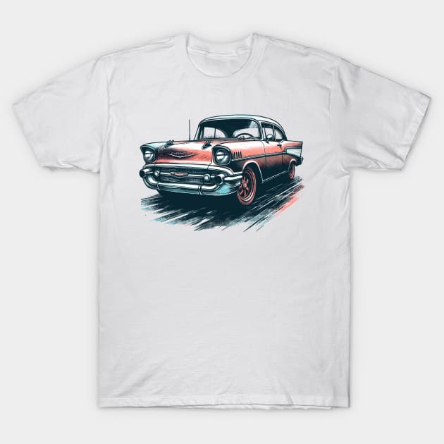 Chevy Bel Air T-Shirt by Vehicles-Art